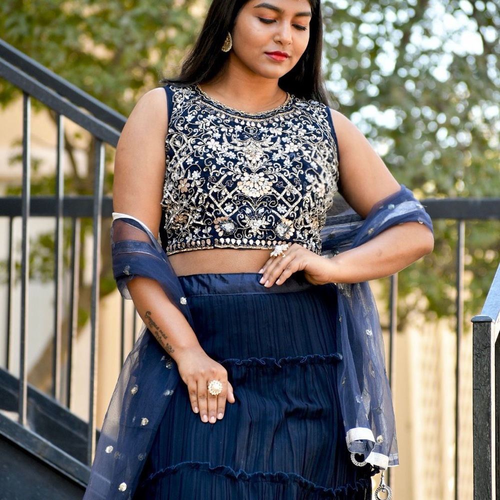 Beautiful lehenga with out dupatta